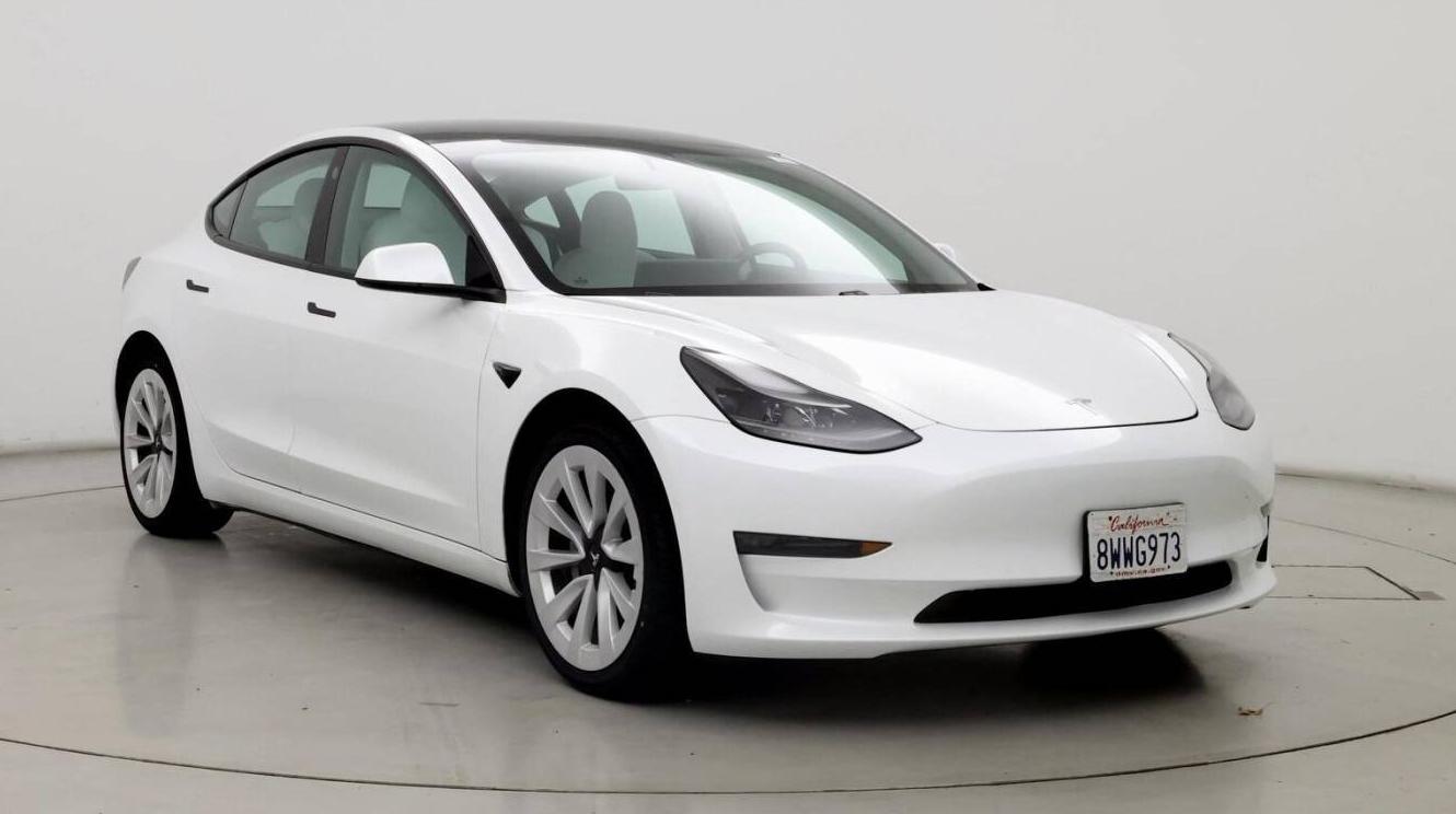 TESLA MODEL 3 2021 5YJ3E1EB3MF996822 image